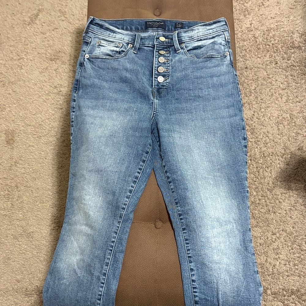 Lucky Brand High Rise Light Blue Jeans